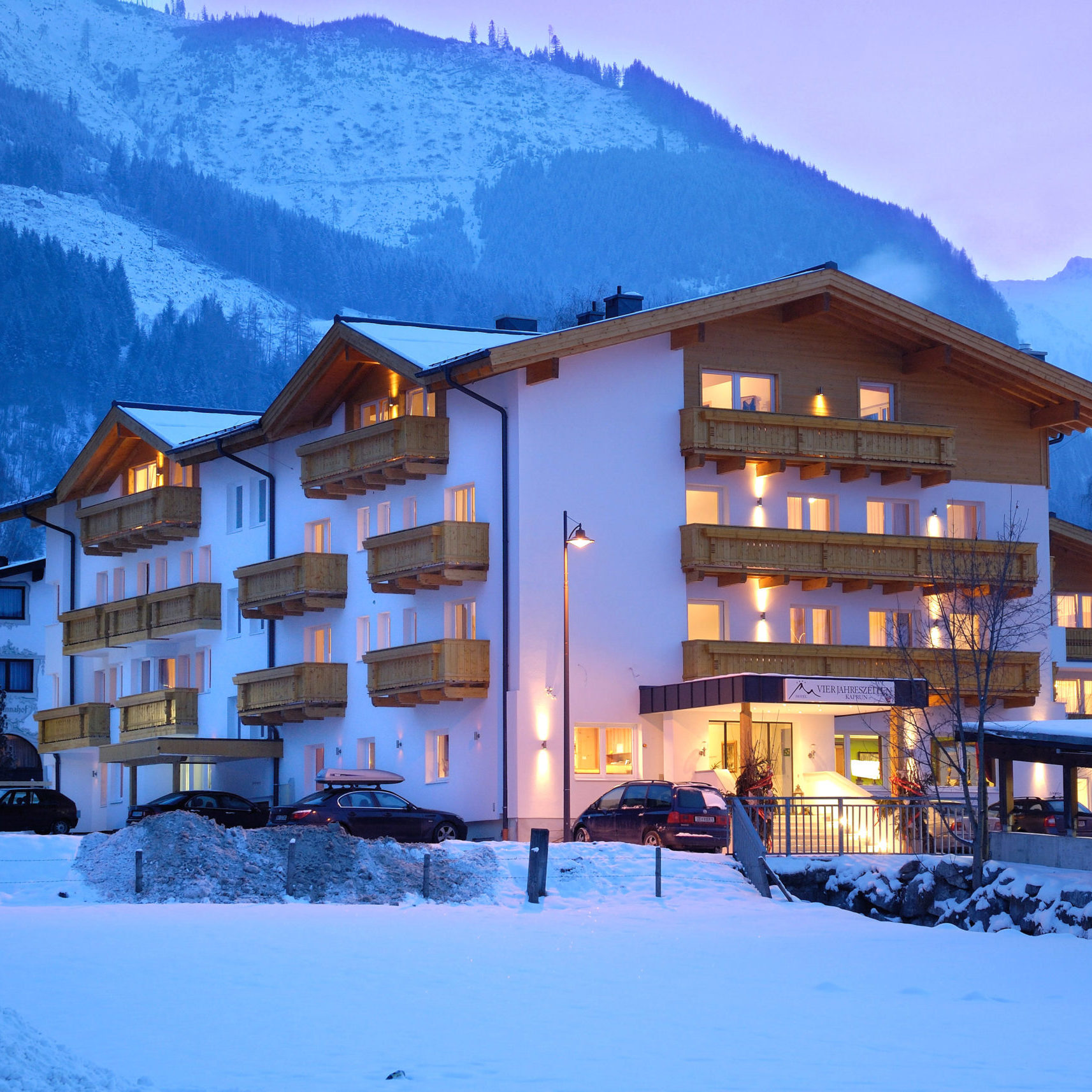 skiën hotel